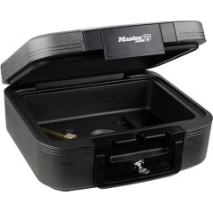 "Master Lock LCHW20101 A4 Storage Box - Stylish Black Organizer for Secure Storage, Durable and Practical Solution!"